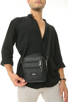 کیف دوشی مشکی مردانه پارچه ای fao polo - کد 332052959