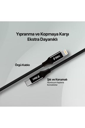کابل شارژر طوسی Ttec - کد 807460648