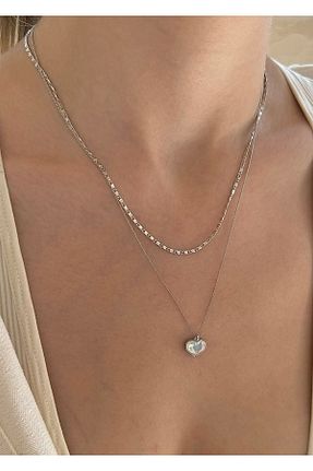 گردنبند جواهر طلائی زنانه برنجی takıtarzım - کد 847081401