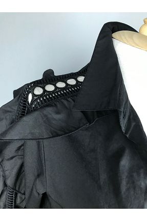 پیراهن مشکی زنانه Relaxed İthal - کد 847527638