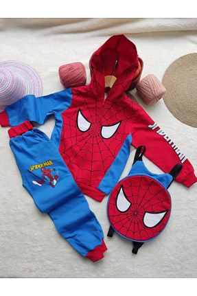 ست بالاتنه و پائین تنه قرمز بچه گانه بافت Yusuf Kids - کد 847543069