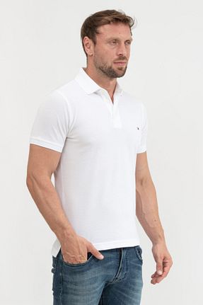 پولوشرت سفید مردانه پارچه Tommy Hilfiger - کد 124807221