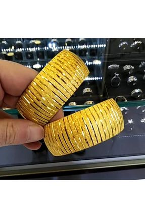 النگو طلائی زنانه 22 عیار barış gold altın kaplama - کد 124972735