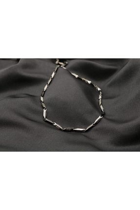 گردنبند استیل ( فولاد ) مشکی مردانه استیل ضد زنگ moderntakıdesign - کد 125569778