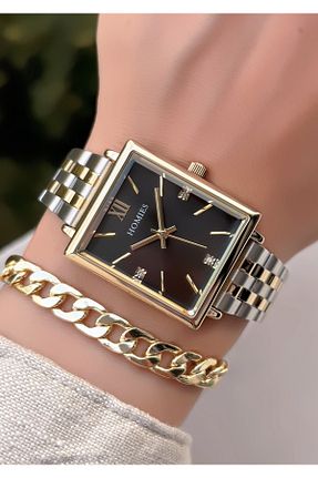 ساعت مچی طلائی زنانه 36-40 میلی متر Homies - کد 847430110