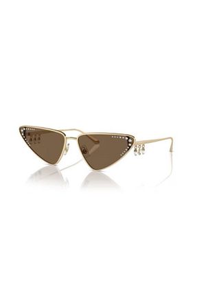 عینک آفتابی طلائی زنانه UV400 Jimmy Choo - کد 847332464