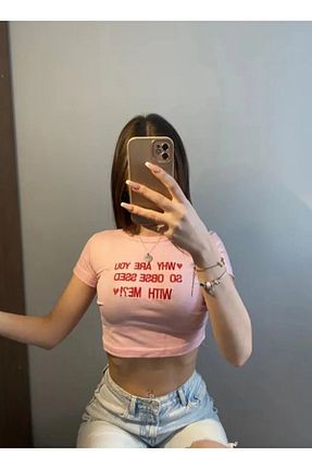 بلوز صورتی زنانه ساده weywot - کد 822224211