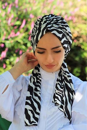 کلاه شنا مشکی زنانه Amisos Bone Şal Hazır Tesettür Giyim - کد 847363202