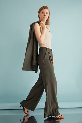 شلوار خاکی زنانه پلی استر Nurs - کد 847383973
