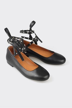 بابت مشکی زنانه چرم خالص Elle - کد 847422907