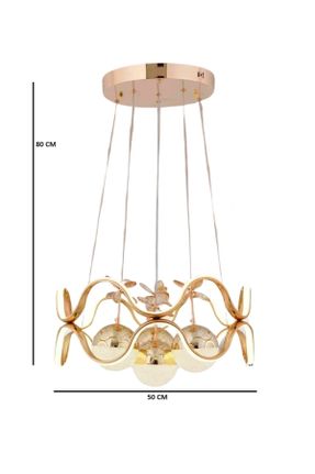 لوستر طلائی 45 x 32 کد 843768867