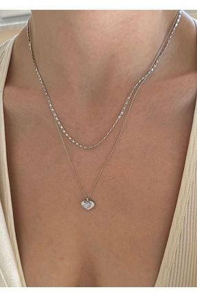 گردنبند جواهر طلائی زنانه برنجی takıtarzım - کد 847081401