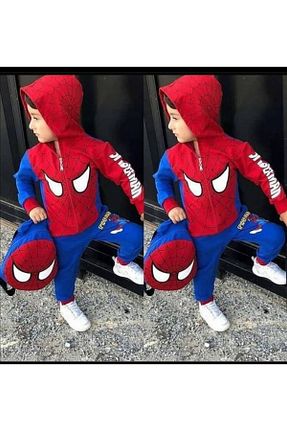 ست بالاتنه و پائین تنه قرمز بچه گانه بافت Yusuf Kids - کد 847543069