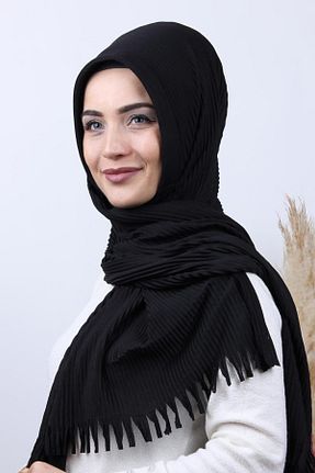 روسری مشکی پنبه ای Lerra - کد 354557111