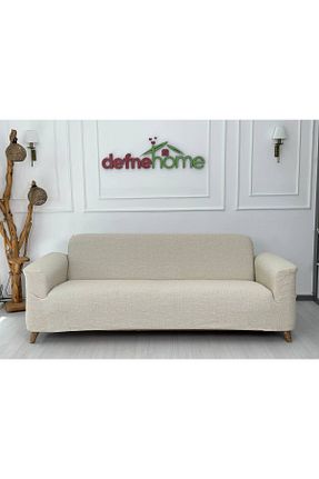 کاور مبل بژ کتان Defne Home - کد 847742880