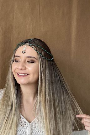 سایر اکسسوری مو سبز زنانه Gözde Çiçek - کد 99489906