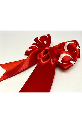 گیره سر قرمز بچه گانه پلی استر kombin takı - کد 269054218