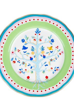 بشقاب رنگی پرسلن Baci Milano - کد 845615121