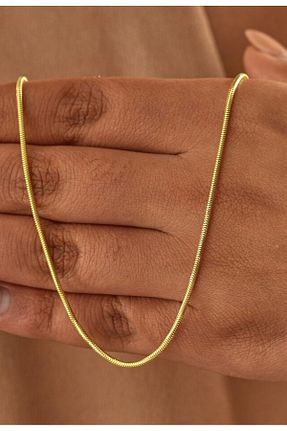 گردنبند نقره طلائی زنانه 925 عیار Ricco Jewellery - کد 820694552