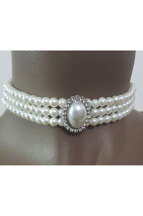 گردنبند مروارید بژ مروارید اقیانوس TONTİŞLER BEBEK VE ÇOCUK GİYİM - کد 791351973