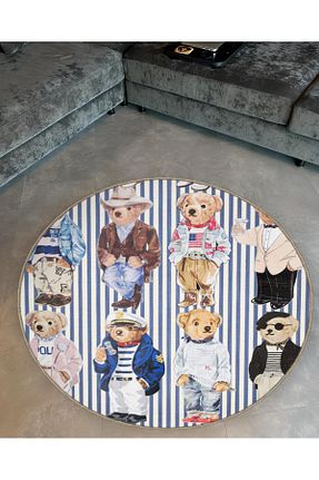 فرش رنگی قابل شستشو Rugs Modern Halı - کد 847784238