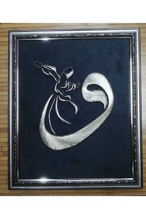 تابلو طوسی فلزی dekorasyonsepetim - کد 847789316