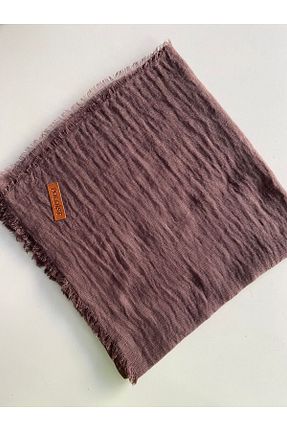 روسری قهوه ای 100 x 100 poloist - کد 847599017