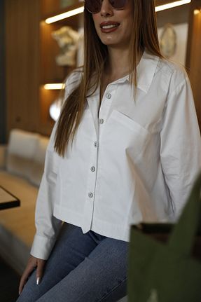پیراهن سفید زنانه Relaxed Charm in Urban - کد 842668459