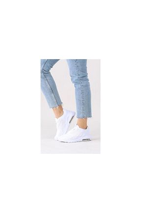کفش اسنیکر سفید زنانه بند دار Nike - کد 847745811