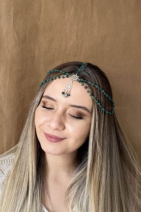 سایر اکسسوری مو سبز زنانه Gözde Çiçek - کد 99489906