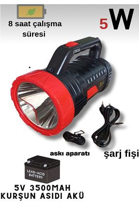 چراغ دستی مشکی EMİN ENSAR HOME - کد 844522735