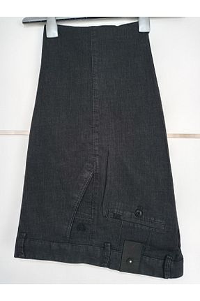 شلوار مشکی مردانه مخلوط کتان TOKSOY - کد 717889626