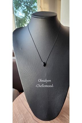 گردنبند جواهر طوسی زنانه سنگ Chellomood - کد 847695563
