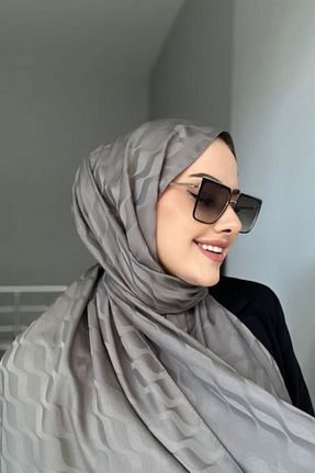 شال بژ زنانه ویسکون Oxygen Scarfs - کد 847565578