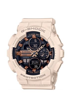 ساعت مچی بژ زنانه 45 میلی متر Casio - کد 95663513