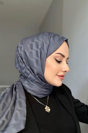 شال طوسی زنانه ویسکون کد 847566577