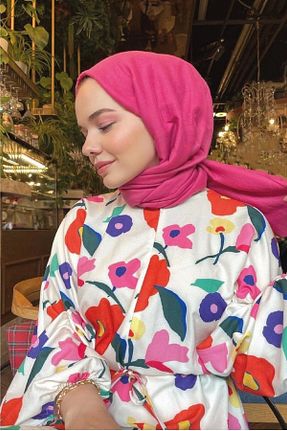 شال طوسی زنانه جاز Organic Scarfs - کد 842653702