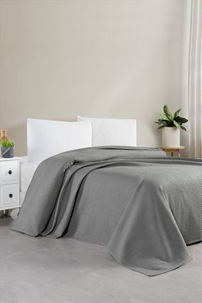 پیکه و ست پیکه تکنفره طوسی پنبه ای CEMETEKS - کد 834817689