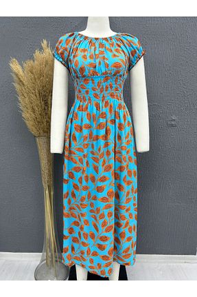 لباس آبی زنانه بافتنی TrendMilano - کد 847787460