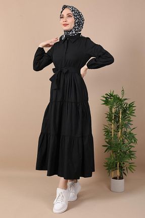 لباس حجاب مشکی زنانه رگولار Genel Markalar - کد 230357526