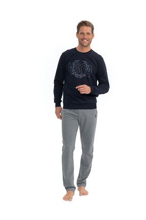 ست لباس راحتی سرمه ای مردانه ساده U.S. Polo Assn. - کد 847797921