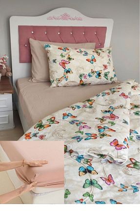 روتختی تک نفره بژ پنبه ای CANDAN ÇEYİZ - کد 279536438