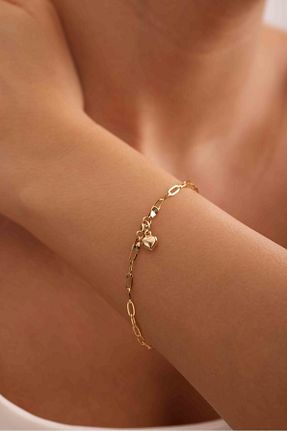 دستبند طلا زرد زنانه 14 عیار Gianfranco - کد 818460418