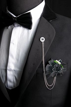 سنجاق یقه مشکی BAYEFENDİ - کد 846720649
