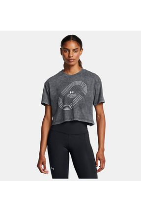 تیشرت اسپرت طوسی زنانه رگولار Under Armour - کد 847832010
