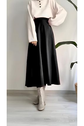 دامن حجاب مشکی زنانه کلوش CNG MODA - کد 847837885
