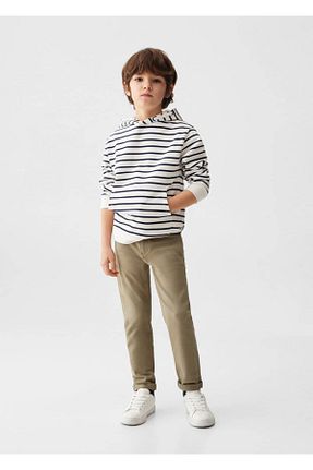 سوئیشرت سفید بچه گانه رگولار MANGO Kids - کد 799818433