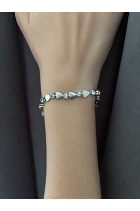 دستبند استیل (فولاد) زنانه استیل ضد زنگ Rubus - کد 847648383