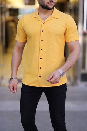 پیراهن زرد مردانه رگولار ŞENOL ÇARŞI - کد 807267198