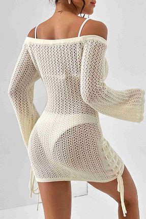 رویه بیکینی بژ زنانه پلی استر ALPINMODA - کد 847634707